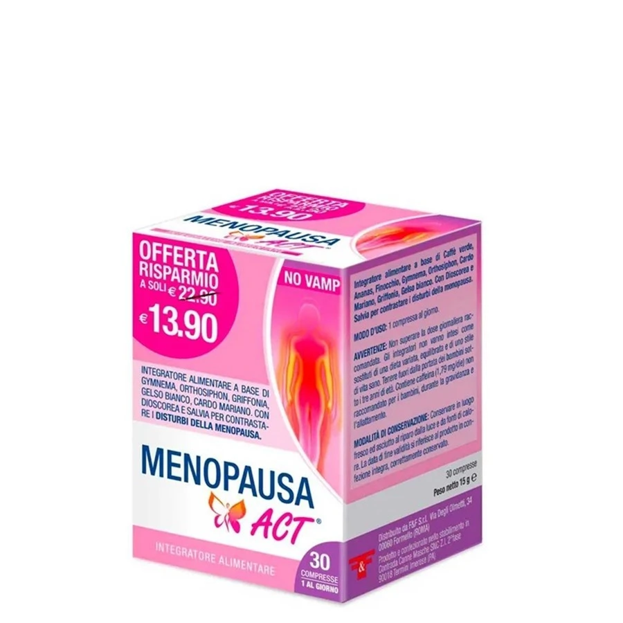 Menopausa Act 30 Compresse