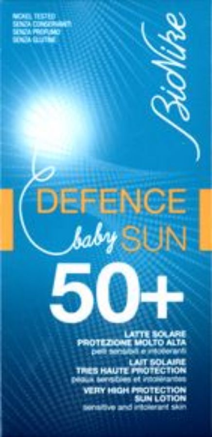 Bionike Defence Sun Latte Baby 50 Protezione Media