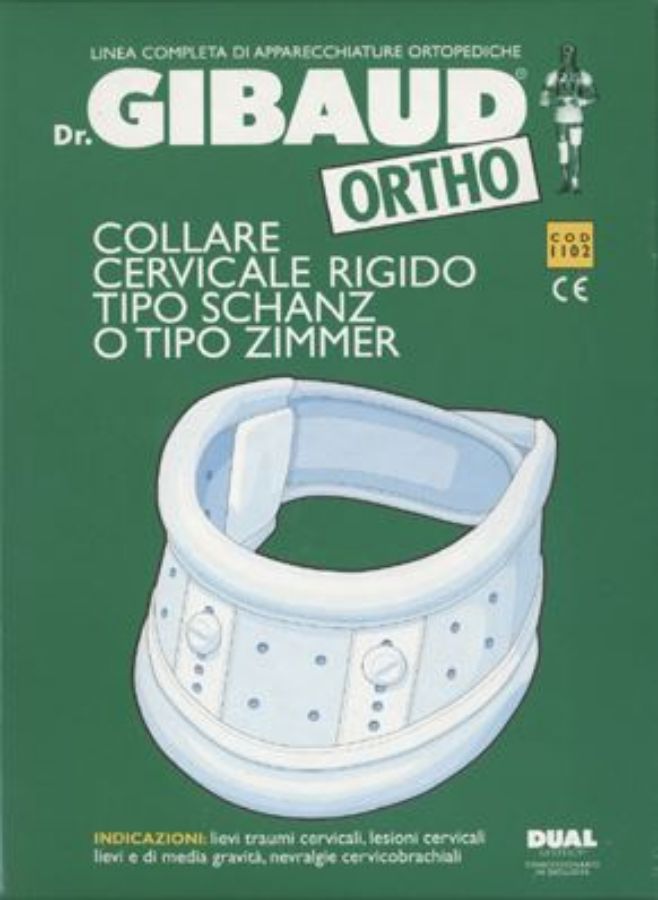 Dr. Gibaud Ortho Collare Cervicale Rigido Tipo SchanzZimmer 2 - ZERO SPRECHI 