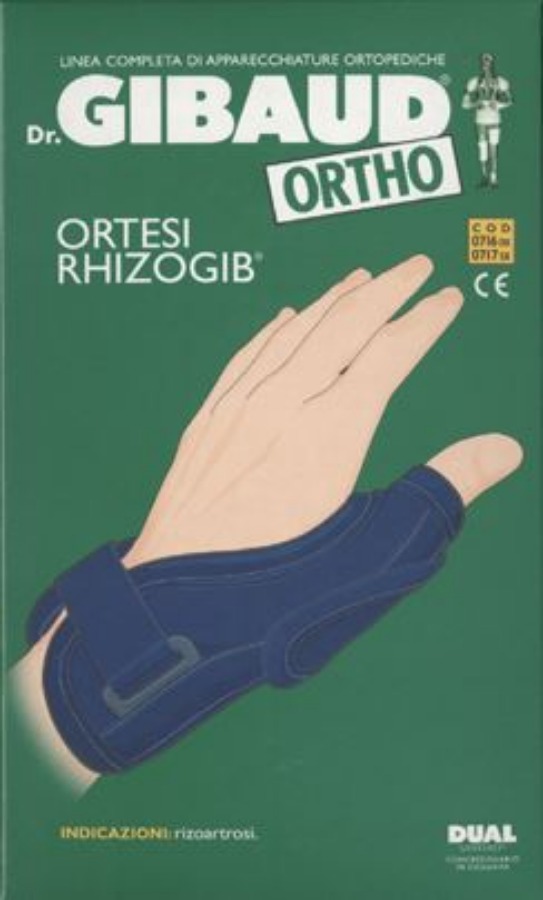 Dr. Gibaud Ortho Ortesi Rhizogib Blu Destro Taglia 2