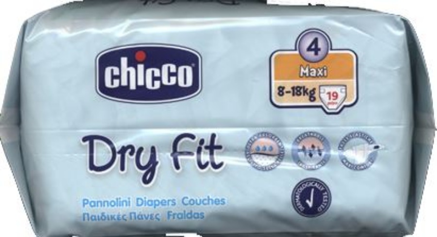 Chicco 39231 Pannolini Dry Fit Maxi