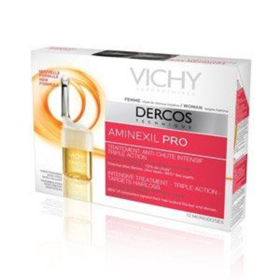 Vichy Dercos Aminexil Pro Femme AntiCaduta 12 Fiale