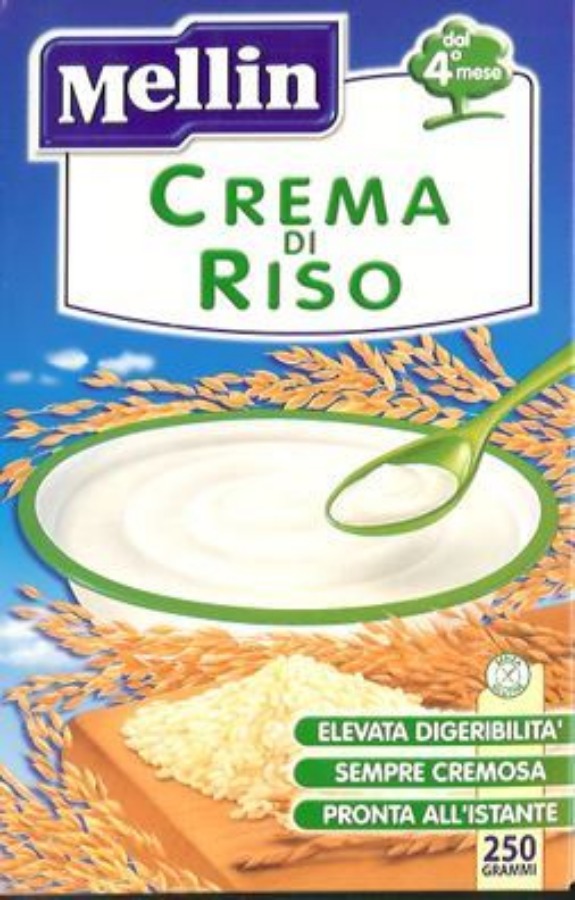 Mellin Crema Di Riso 250gr