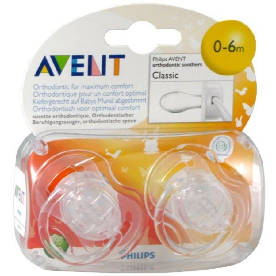 Philips Avent Succhietto 06M 2 Pezzi SCF 17018