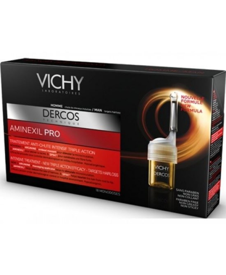 Vichy Dercos Aminexil Pro Anticaduta Uomo 12 Fiale