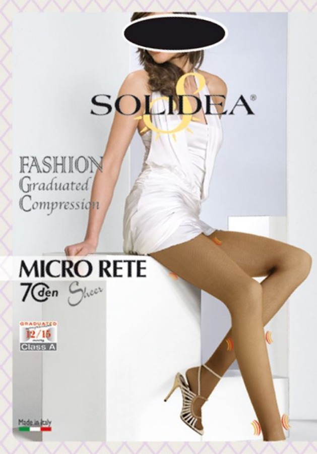 Solidea Micro Rete Collant 70 Sheer Bronze Taglia 3ML