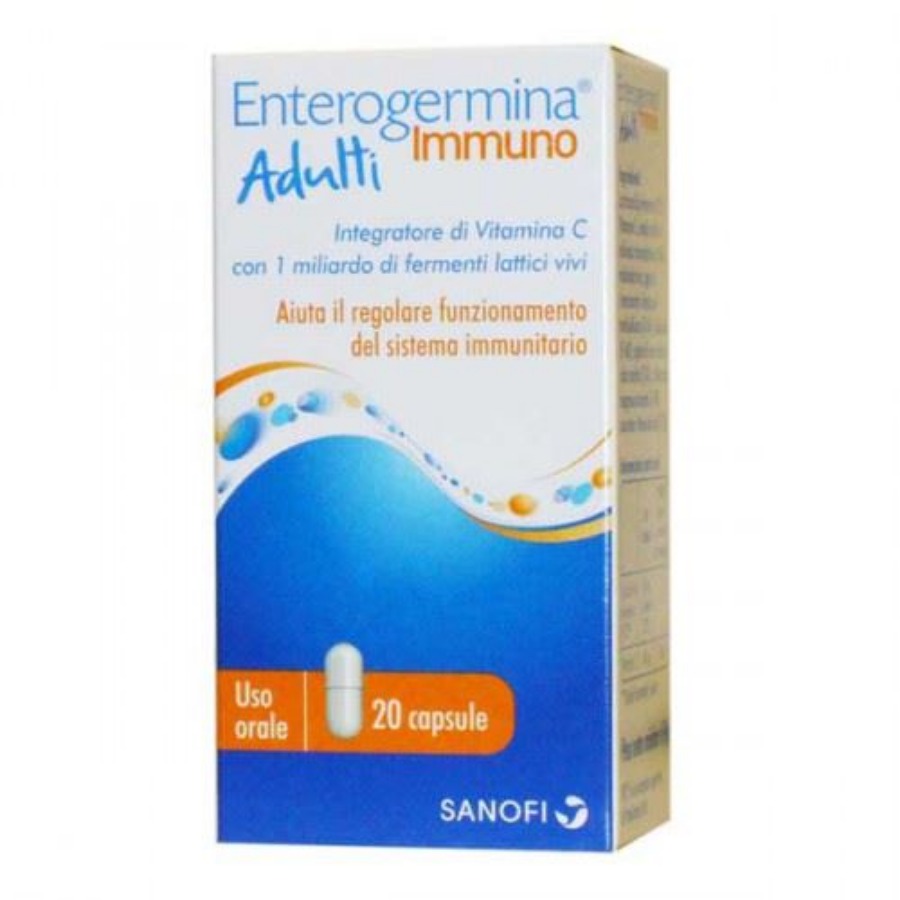 Enterogermina Immuno Adulti 20 Capsule Compresse