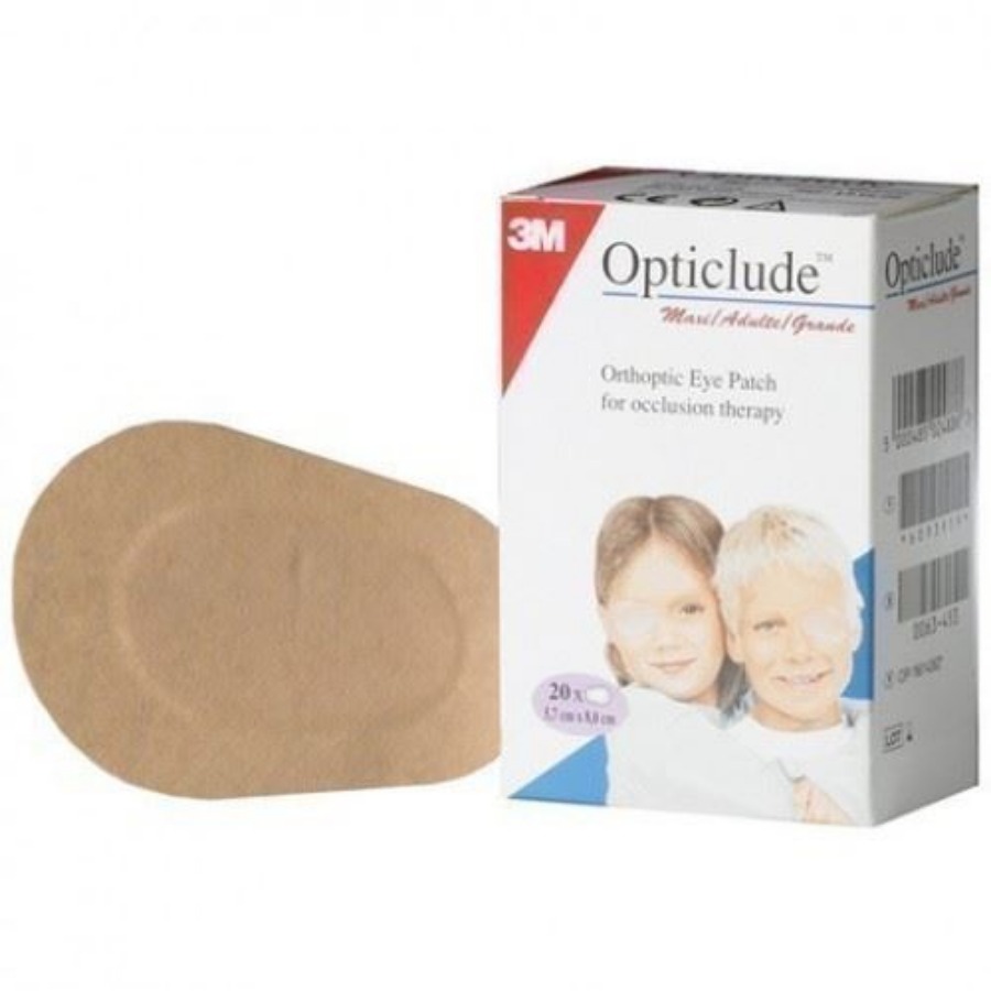 Opticlude 3M Cerotto Oculare 5,7X8 Cm 20 Pezzi