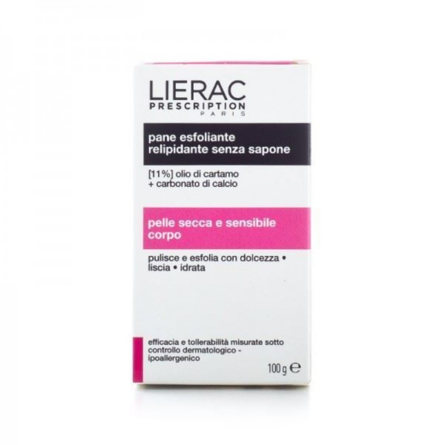 Lierac Pane Esfoliante Relipidante Senza Sapone 100gr