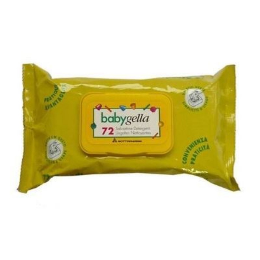 Babygella Salviettine Detergenti 72 Pezzi