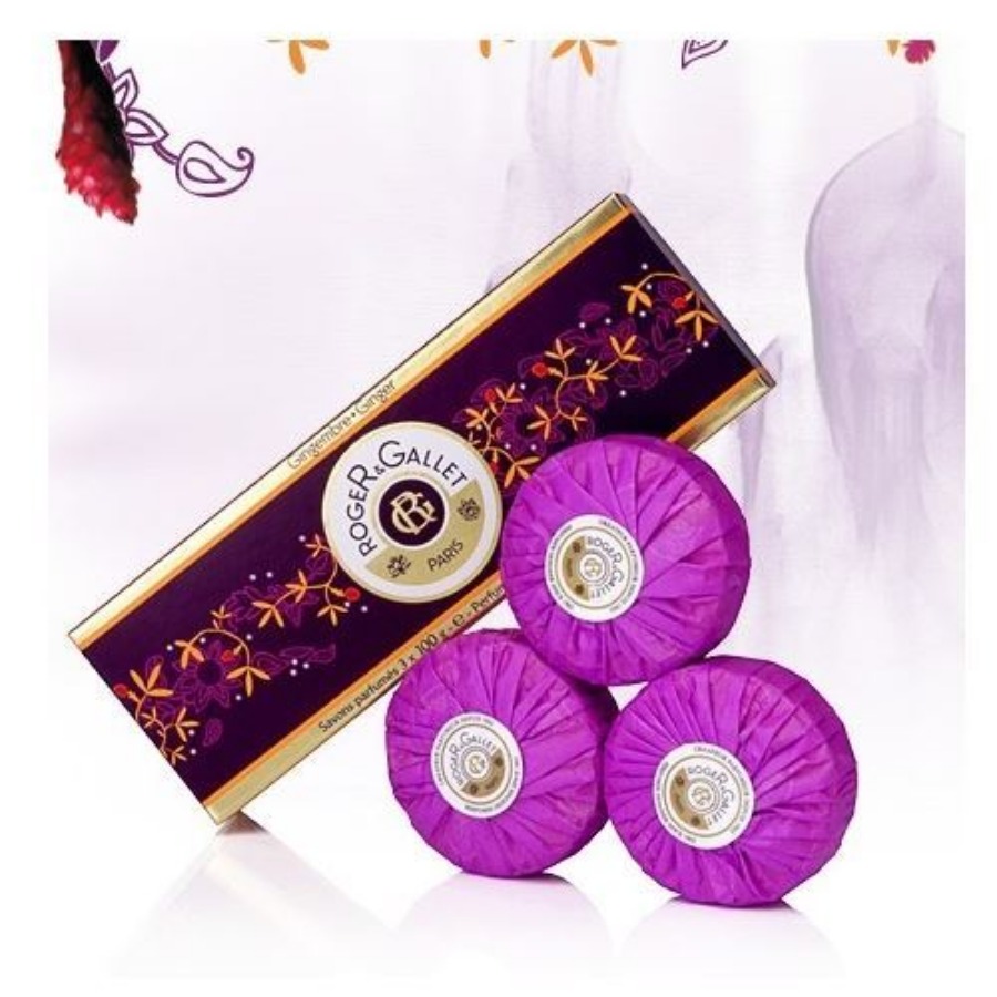 Roger Gallet 3 Saponette Gingerbe 100gr