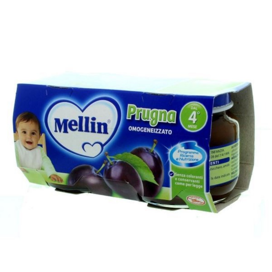 Mellin Omogeneizzato Prugna 2X100gr