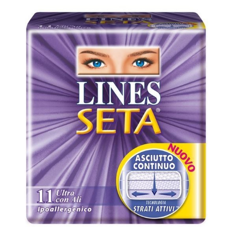Lines Seta Ultra Ali 11 Pezzi