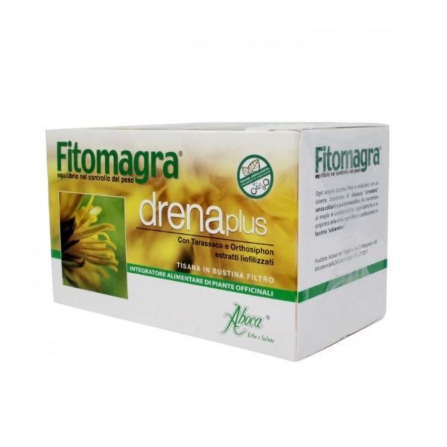 Aboca Fitomagra Drena Plus Tisana 20 Filtri