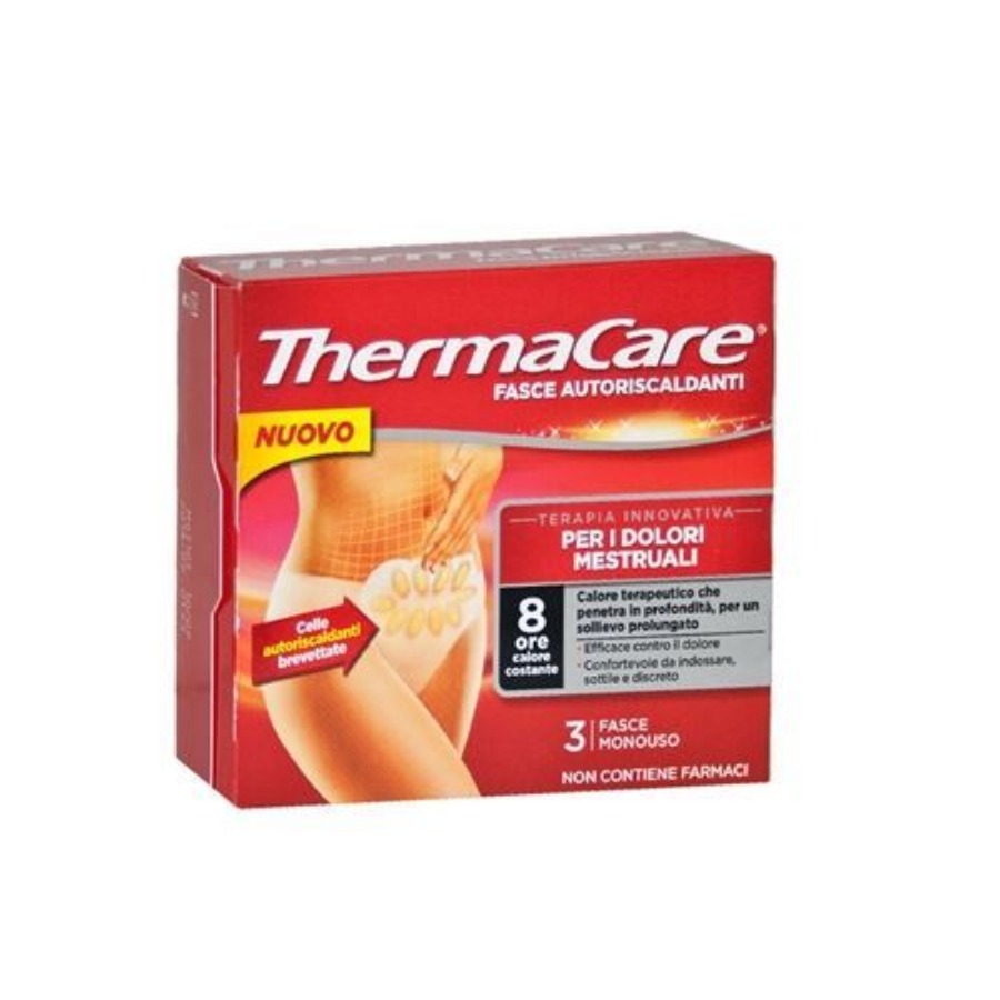 Thermacare Menstrual Dolori Mestruali 3 Fasce Autoriscaldanti