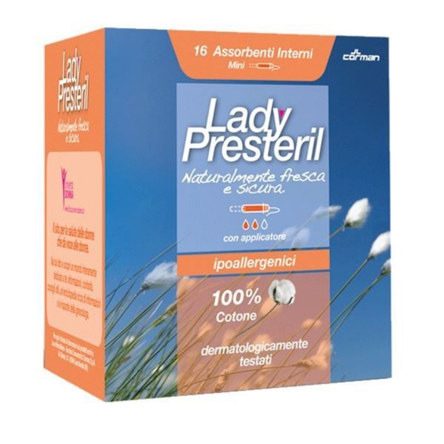 Lady Presteril Assorbente Interno Mini 16 Pezzi