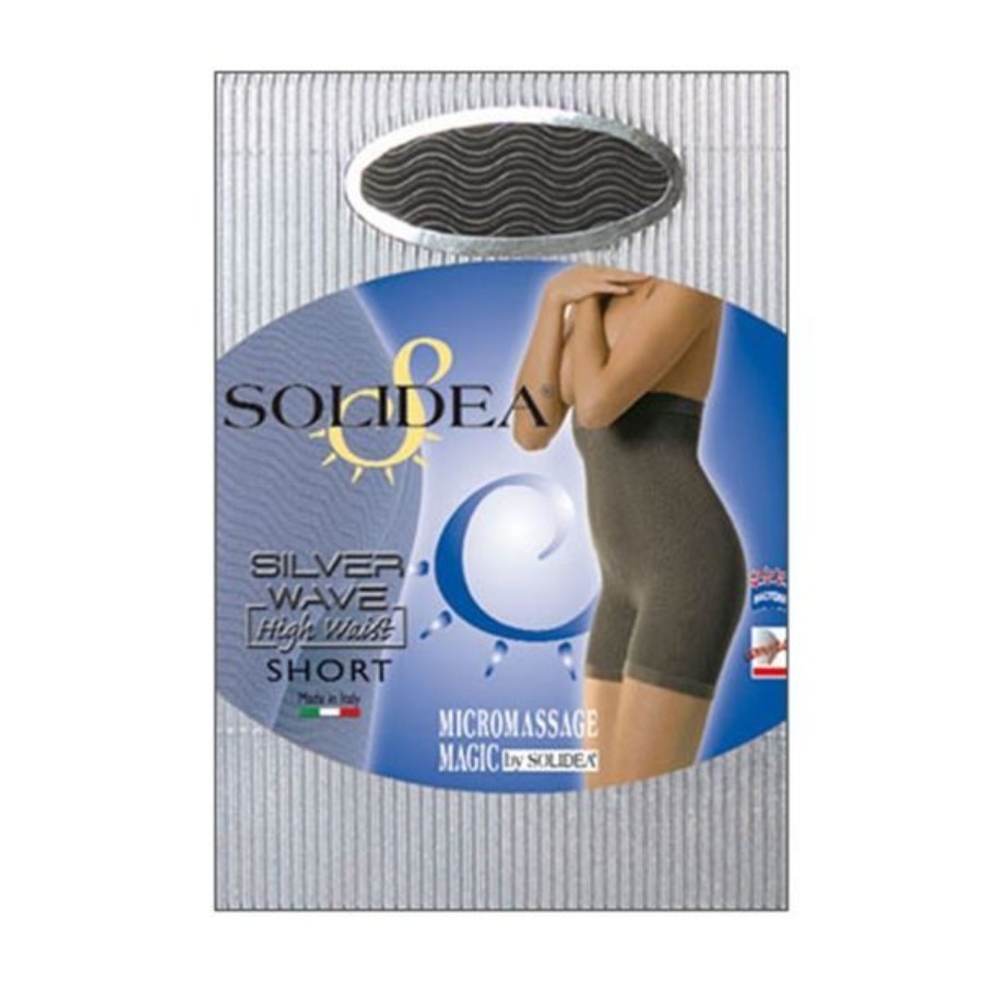 Solidea Silver Wave High Waist Short Nero Taglia 4L