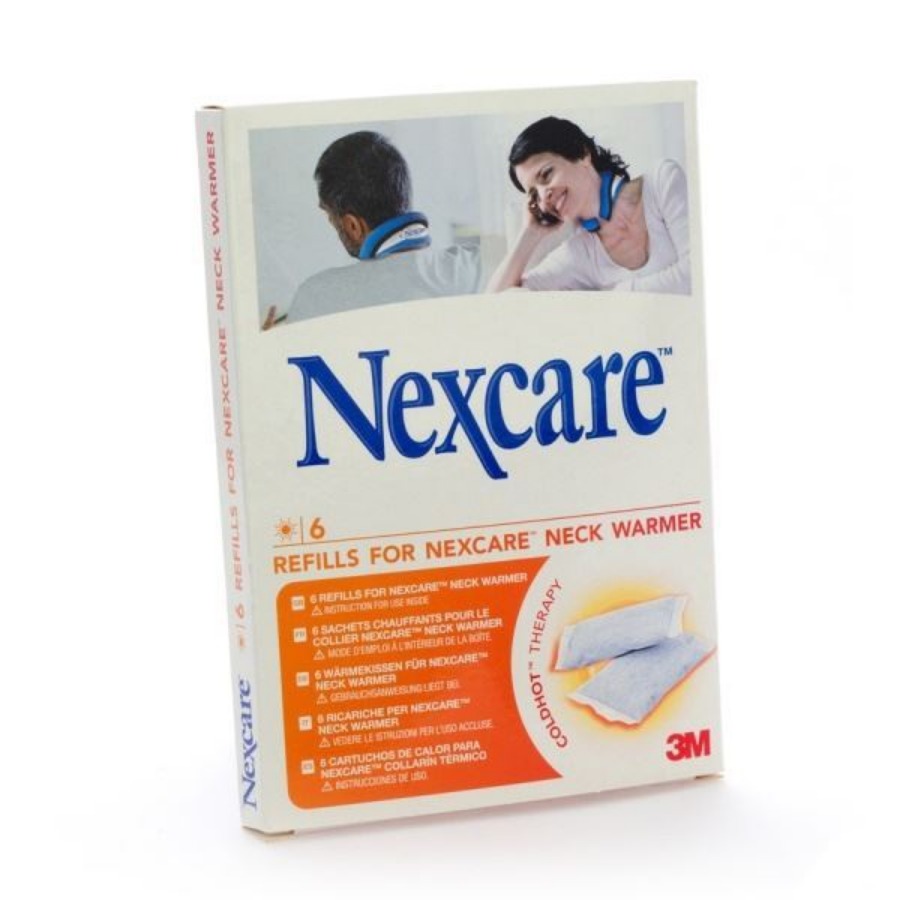 3M Necky Nexcare Warmer Cartucce Ricarica Per Collare Cervicale a