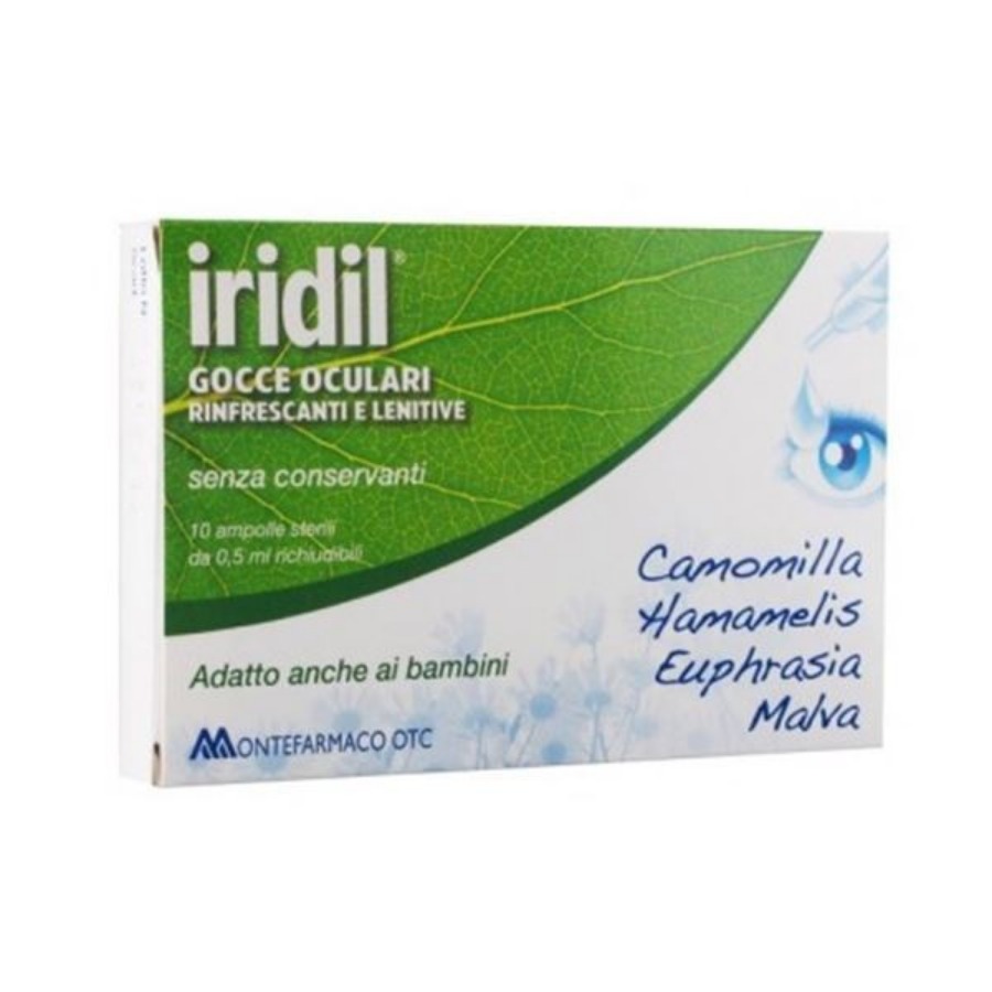 Iridil Gocce Oculari Monodose 10 Ampolle Da 0,5ml