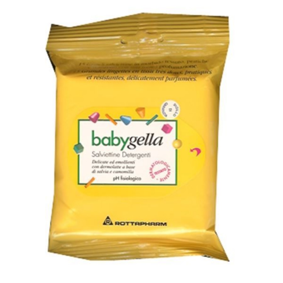 Babygella Salviettine Detergenti Grandi 15 Pezzi