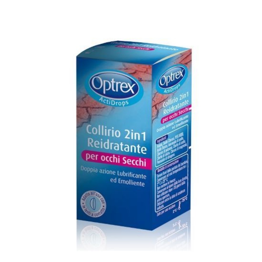 Optrex Actidrops 2 In 1 Collirio Reidratante Occhi Secchi 10ml
