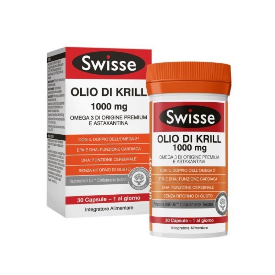 Swisse Olio Krill 30 Capsule Compresse 1000mg