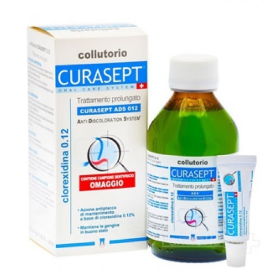 Curasept ADS Collutorio con Clorexidina 0,12% da 200ml e Gel OMAGGIO