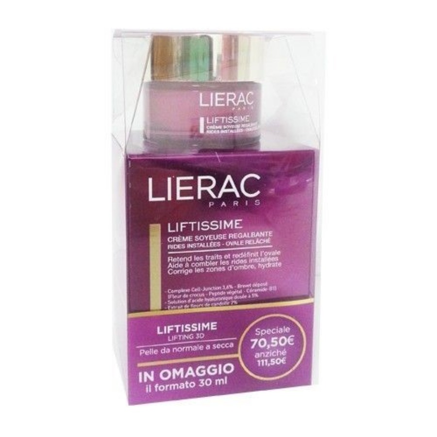 Lierac Liftissime Nutri Crema Ricca 50ml e Vasetto Da 30ml OMAGGIO