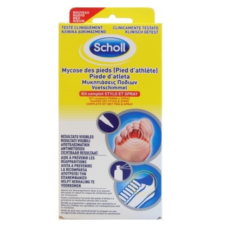 Scholl Kit Completo Piede Atleta