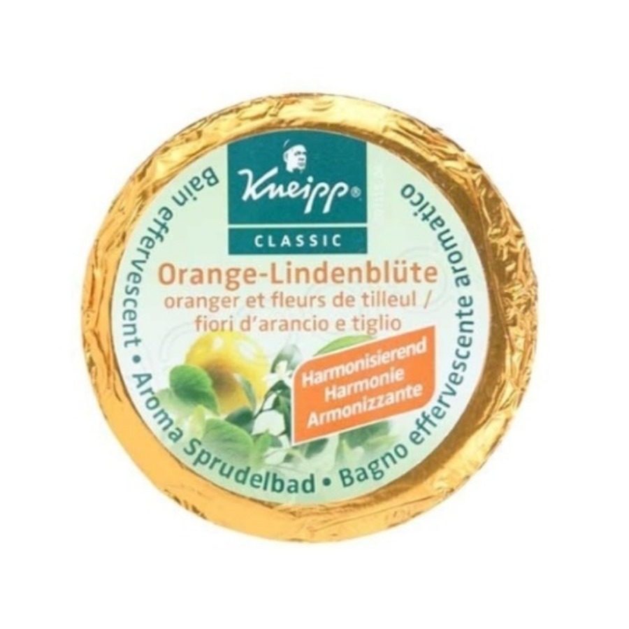 Kneipp Compressa Bagno Effervescente Arancia e Tiglio