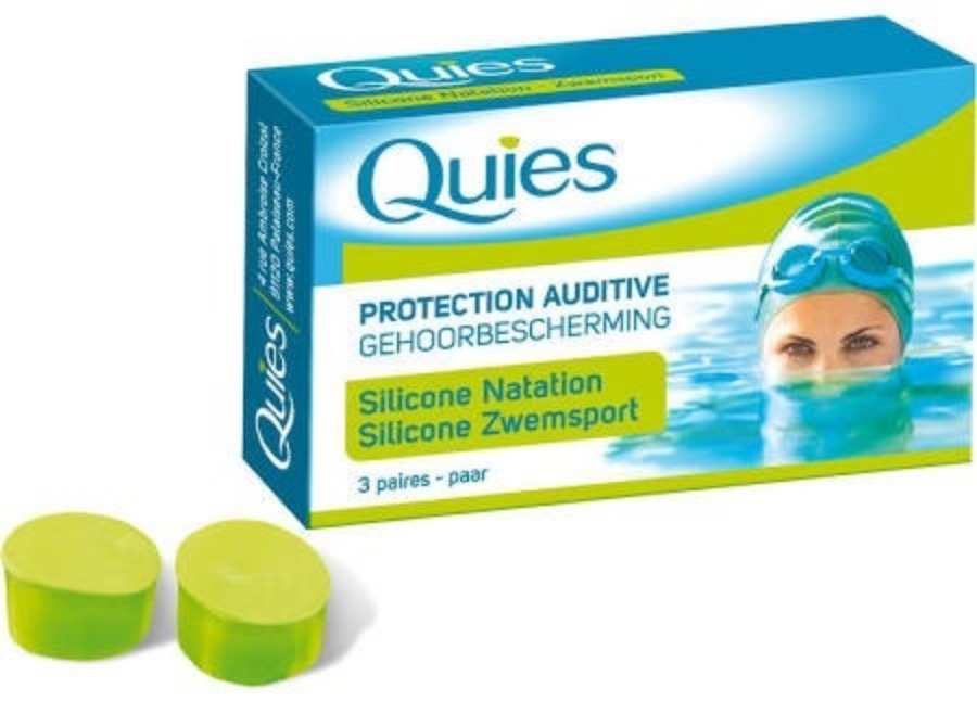 Quies Tappo Auricolare Silicone 3 Paia