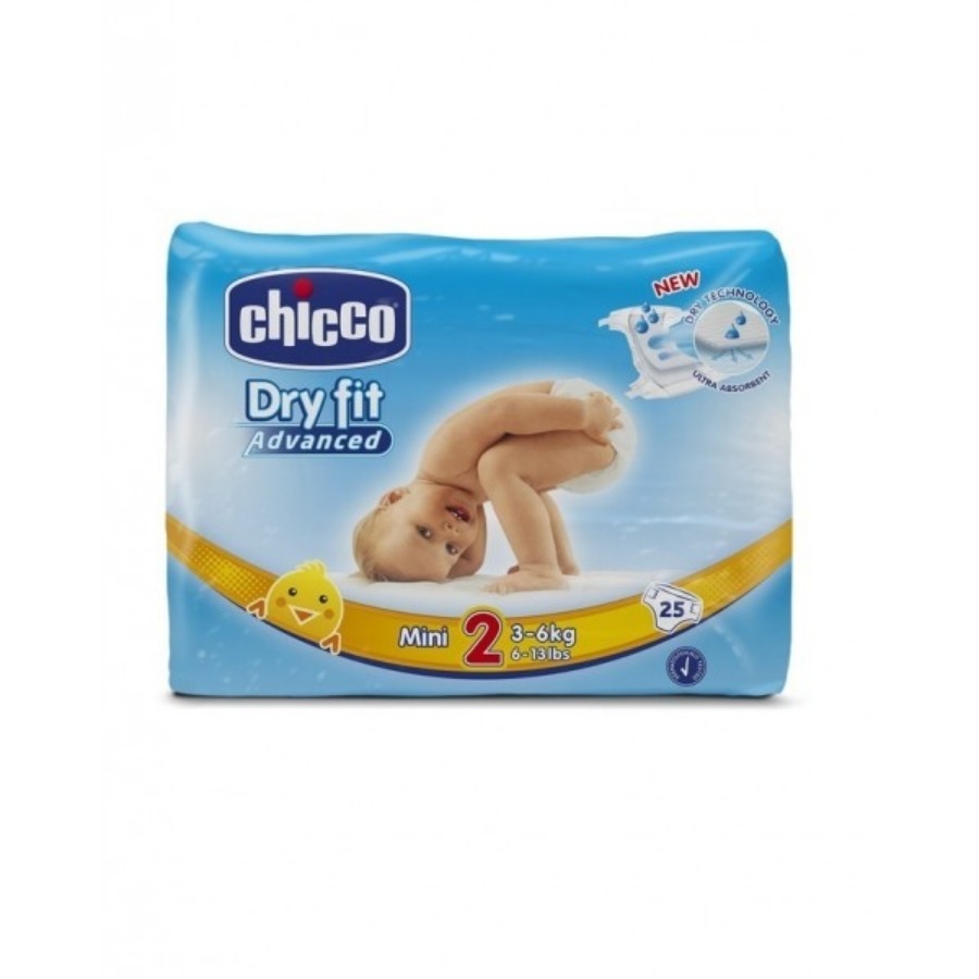 Chicco Dry Fit Advance Mini 36KG 25 Pezzi