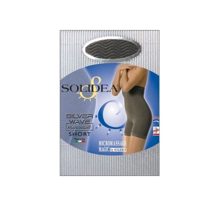Solidea Silver Wave High Waist Short Nero Taglia 3ML