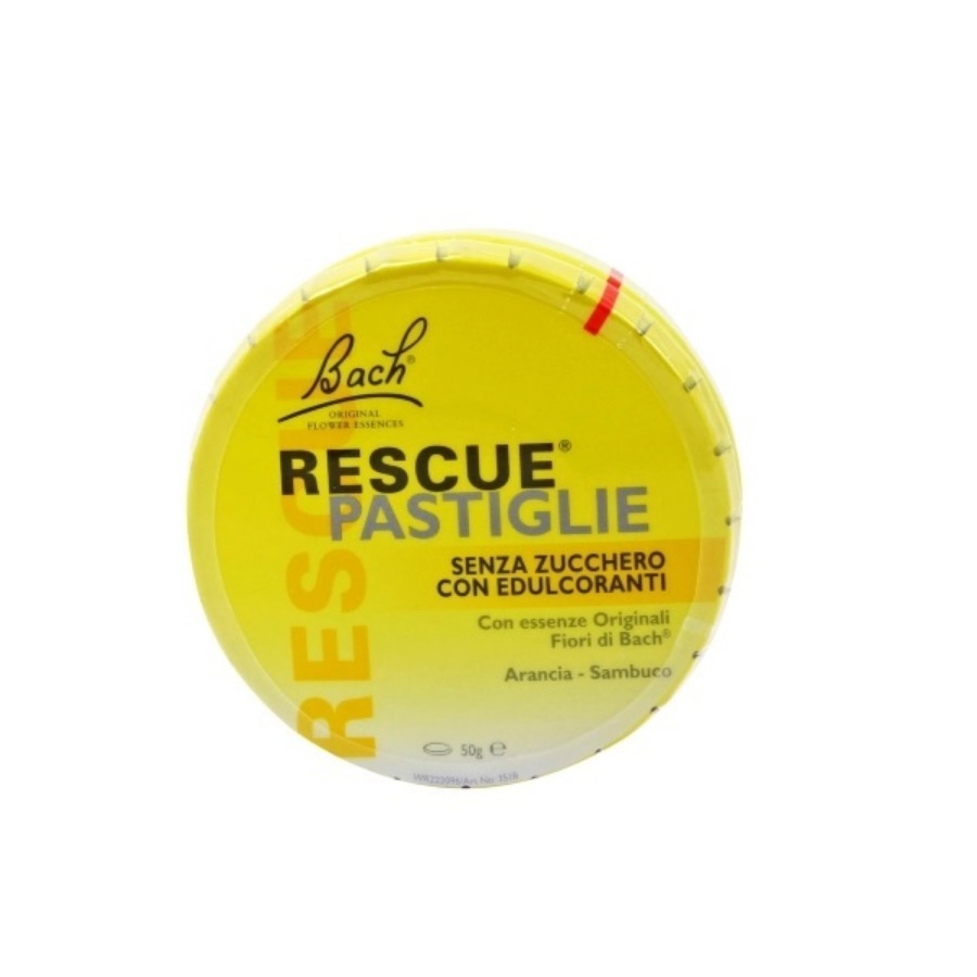 Bach Rescue Pastiglie Arancia e Sambuco 50gr