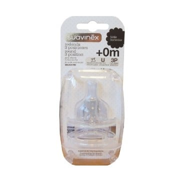 Visualizza i dettagli per Suavinex Tettarella Silicone 3 Posizioni L 2 Pezzi Suavinex Tettarella Silicone 3 Posizioni L 2 Pezzi