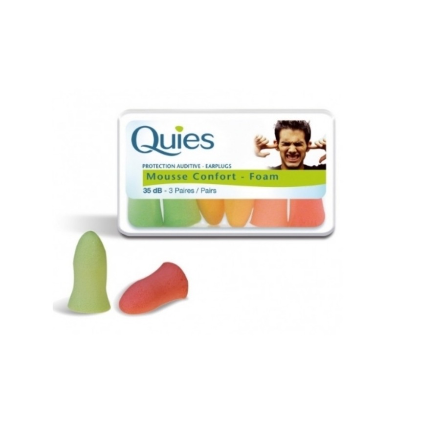 Quies Tappo Auricolare Schiuma 3 Paia