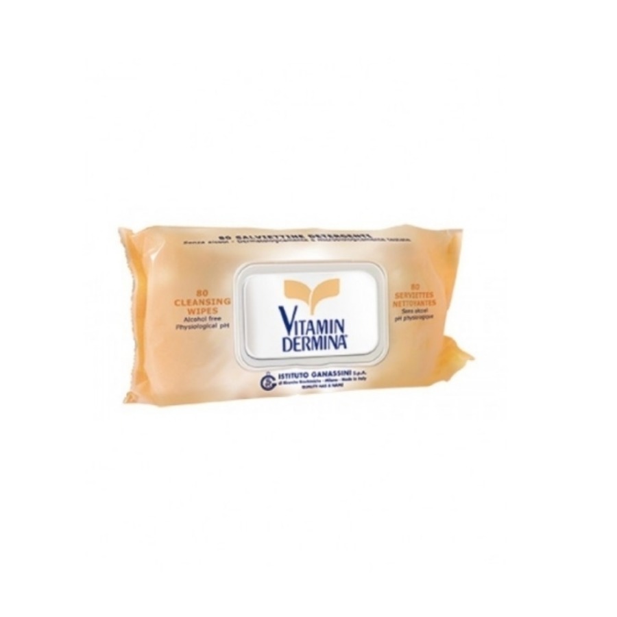 Vitamindermina Salviette Detergenti 80 Pezzi