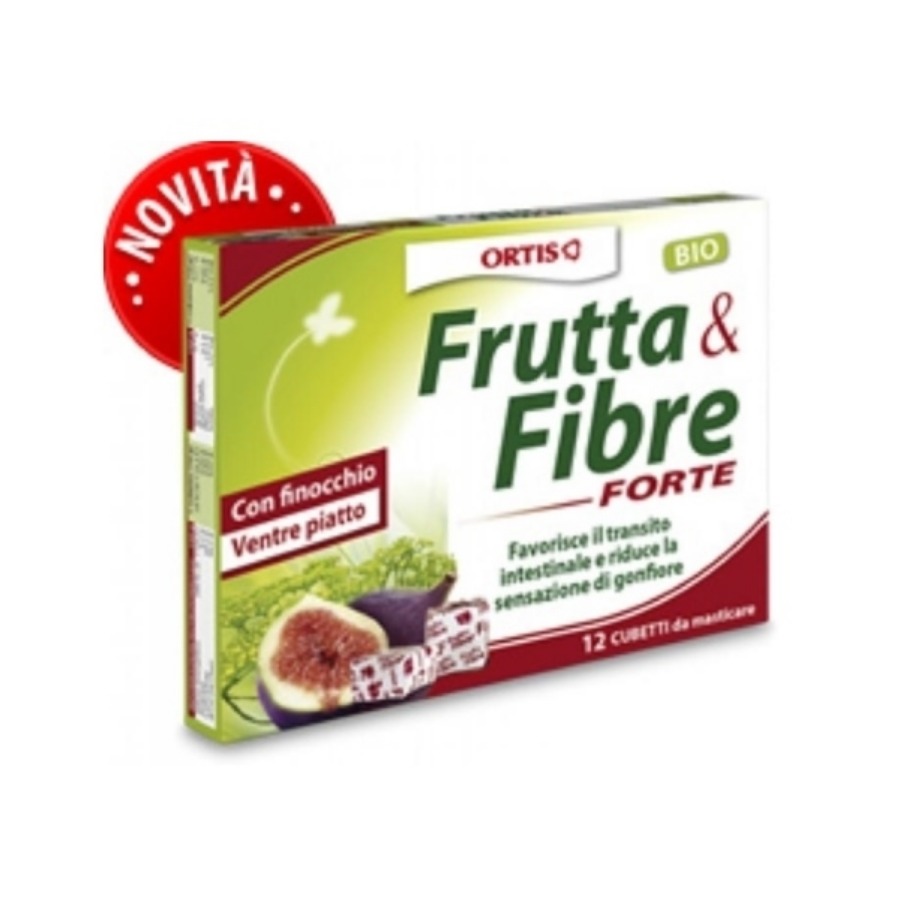 Ortis Frutta e Fibre Forte Bio 12 Cubetti a solo € 9,18 -  -  Gli Specialisti del Benessere