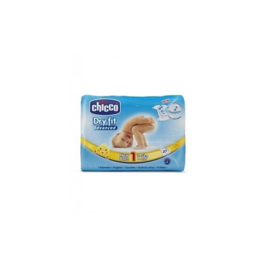Chicco Dry Fit Advance Born Da 2KG a 5KG 27 Pezzi