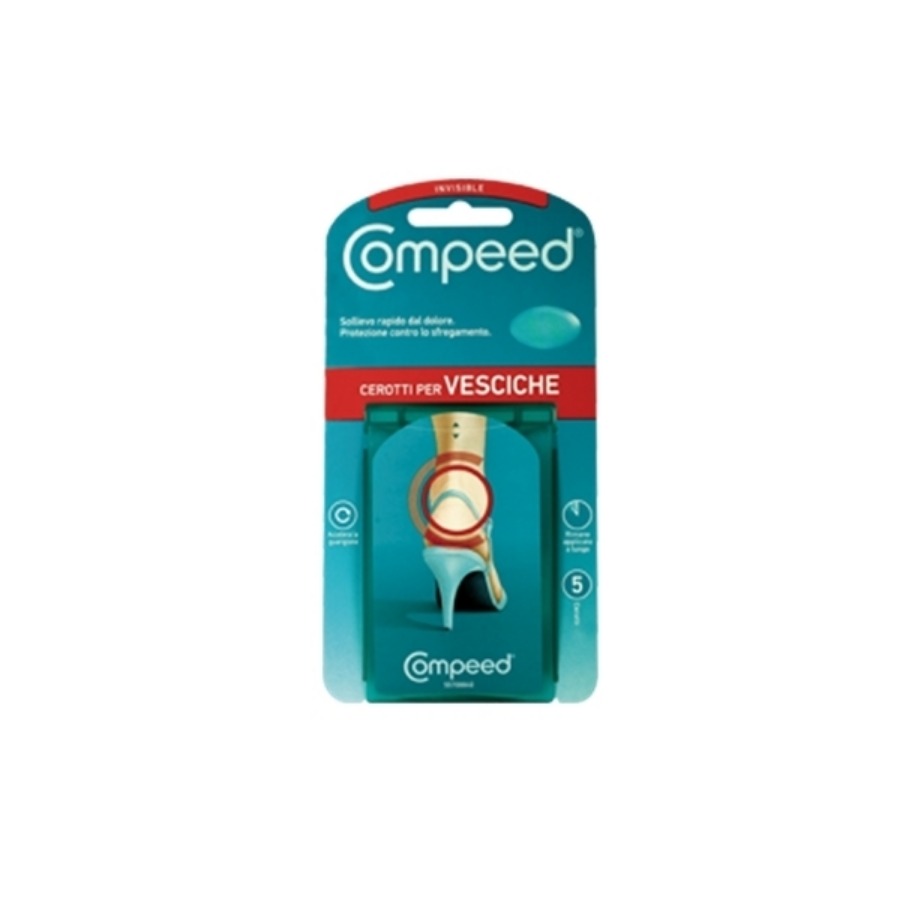 Compeed Cerotti Invisibili Vesciche 5 Pezzi 43520