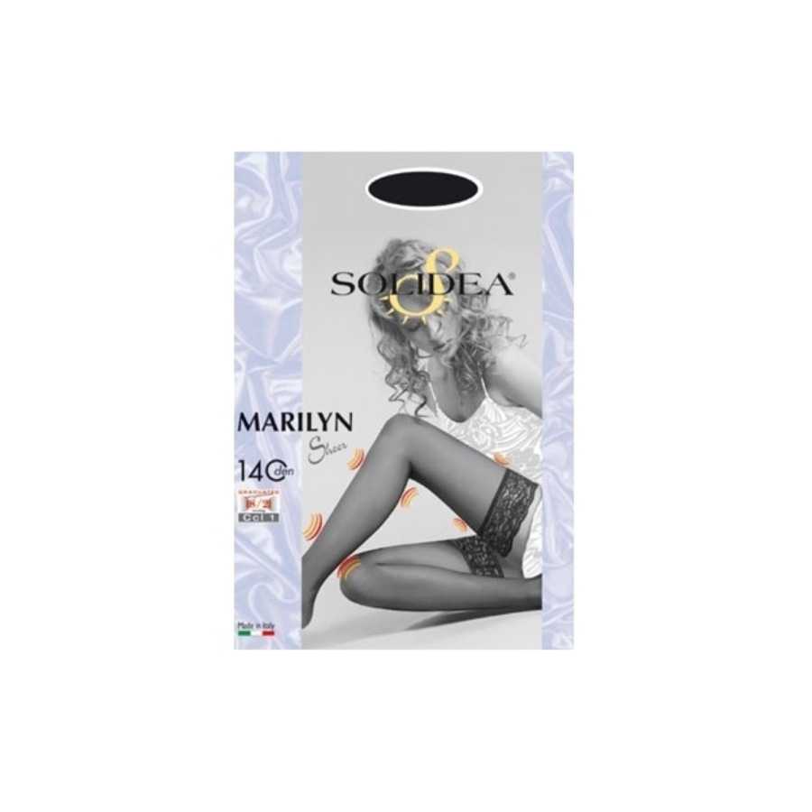 Solidea Marilyn 140 Calza Autoreggente Camel Taglia 4