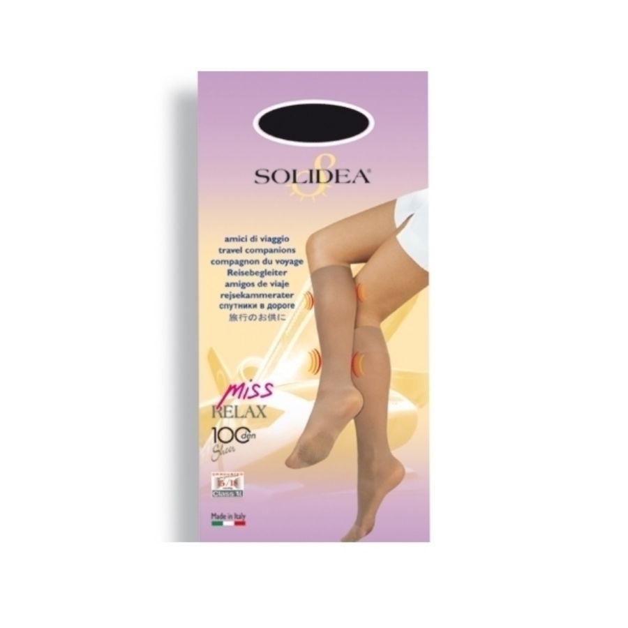 Solidea Miss Relax 100 Gambaletto Camel Taglia 3ML