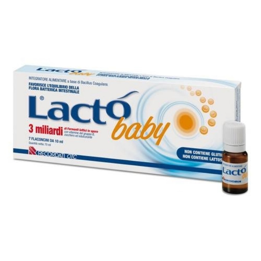 Lacto Baby 7 Flaconi 3 Miliardi Da 10ml