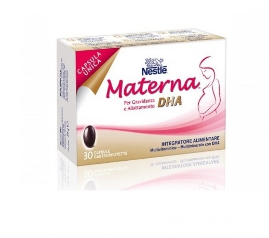 Nestle Materna DHA 30 Capsule Compresse Unica