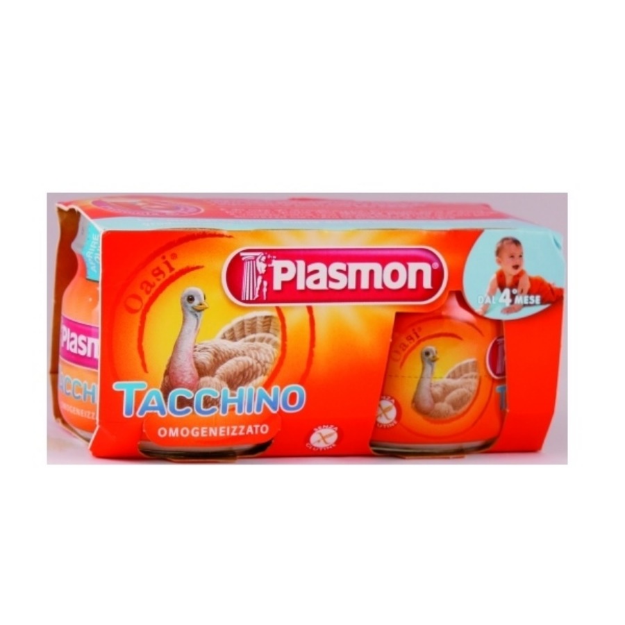 Omogeneizzato Plasmon Tacchino 80grX2