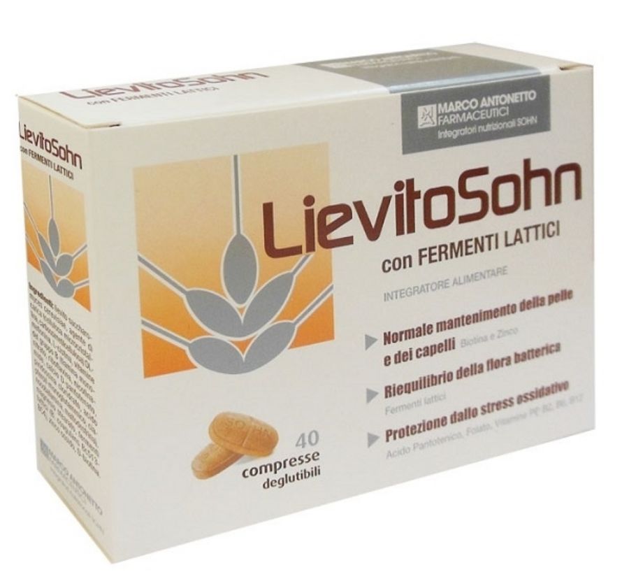 Marco Antonetto Lievito Sohn 40 Compresse da 0,87GR