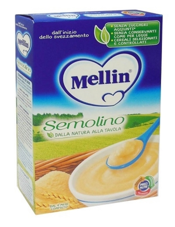 Mellin Semolino 250gr Nuova Formula