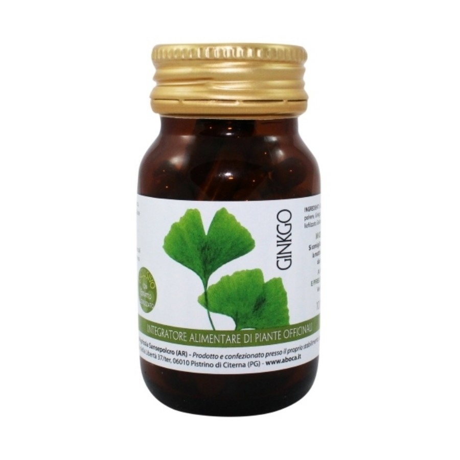 Aboca Ginkgo Concentrato Totale 50 Opercoli 25gr