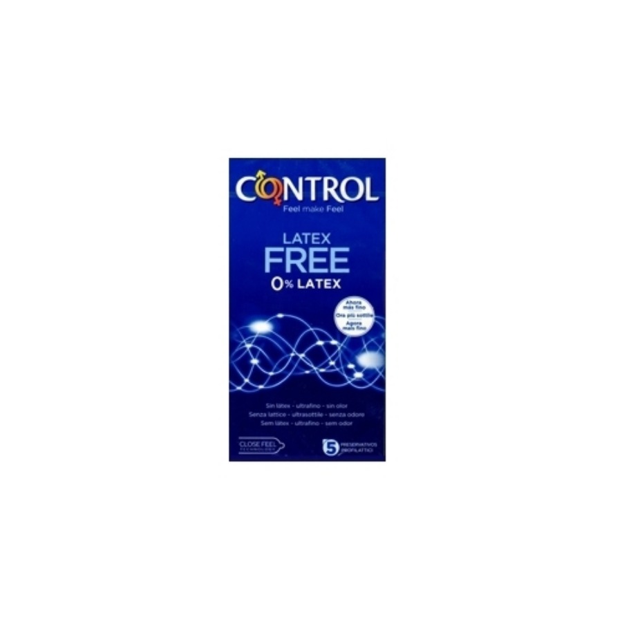Control Latex Free Senza Lattice 5 Pezzi