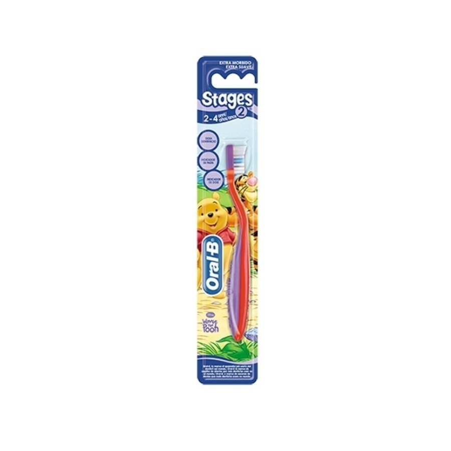 OralB Spazzolino Kids Stages Extra Morbido per Bimbi da 2 a 4 anni